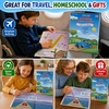 image:imageWikki Stix Adventures Across America Activity Book  ScreenFree USA Travel Toy for Kids Ages 310 Road Trip amp Airplane Activity Book with 72 Wikki Stix Fun Facts Map Activity amp Landmark Scenes