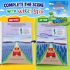 image:imageWikki Stix Adventures Across America Activity Book  ScreenFree USA Travel Toy for Kids Ages 310 Road Trip amp Airplane Activity Book with 72 Wikki Stix Fun Facts Map Activity amp Landmark Scenes