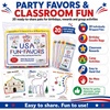 image:imageWikki Stix USA Fun Paks 20 Individually Wrapped Travel Activity Packs for Kids 160 USA Landmark Playsheets MessFree Road Trip Airplane Party Favor amp Classroom Activity Made in USA