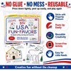 image:imageWikki Stix USA Fun Paks 20 Individually Wrapped Travel Activity Packs for Kids 160 USA Landmark Playsheets MessFree Road Trip Airplane Party Favor amp Classroom Activity Made in USA