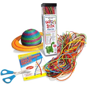 image:imageWikk Stix STEM Pak 108 feet of Wikki Stix in bright colors to take the challenge out of STEM activities Made in the USA
