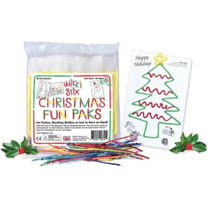 image:imageWikki Stix Christmas Party Favors for Kids Bulk 50 Pack 50 Wikki Stix Packs for Goodie Bags Holiday Parties Classroom Gift prizes