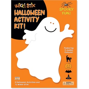 image:imageWikki Stix Halloween Activity Kit for Kids Make Your own Halloween Crafts amp Decorations NonSpooky Gift for Ages 3 amp up Comes with 72 and Instructions for 9 Festive Activities