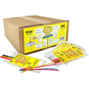 image:imageWikkiStix Fun Paks Contains 50 Individual paks Great for Parties Travel classrooms Awardincentives Restaurants Giving Made in the USA250 Pack